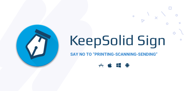 Startup Business KeepSolid Sign