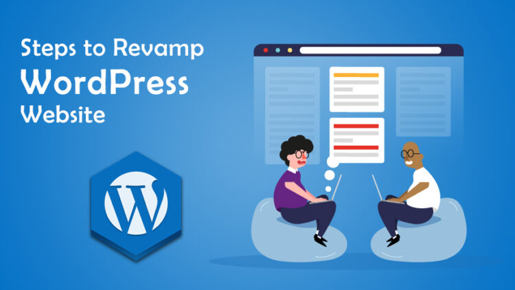 steps to revamp wordpress website